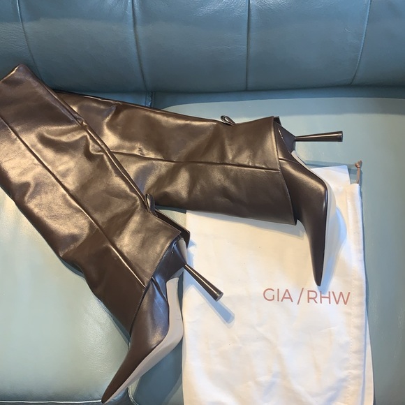 GIA BORGHINI Rosie Pointed Toe Boot - Picture 9 of 12